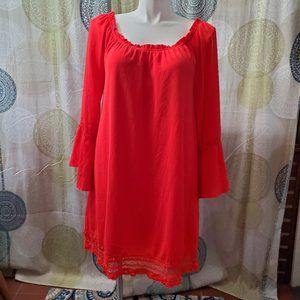 NWT Perch by Blu Pepper red mini dress (3XL)
